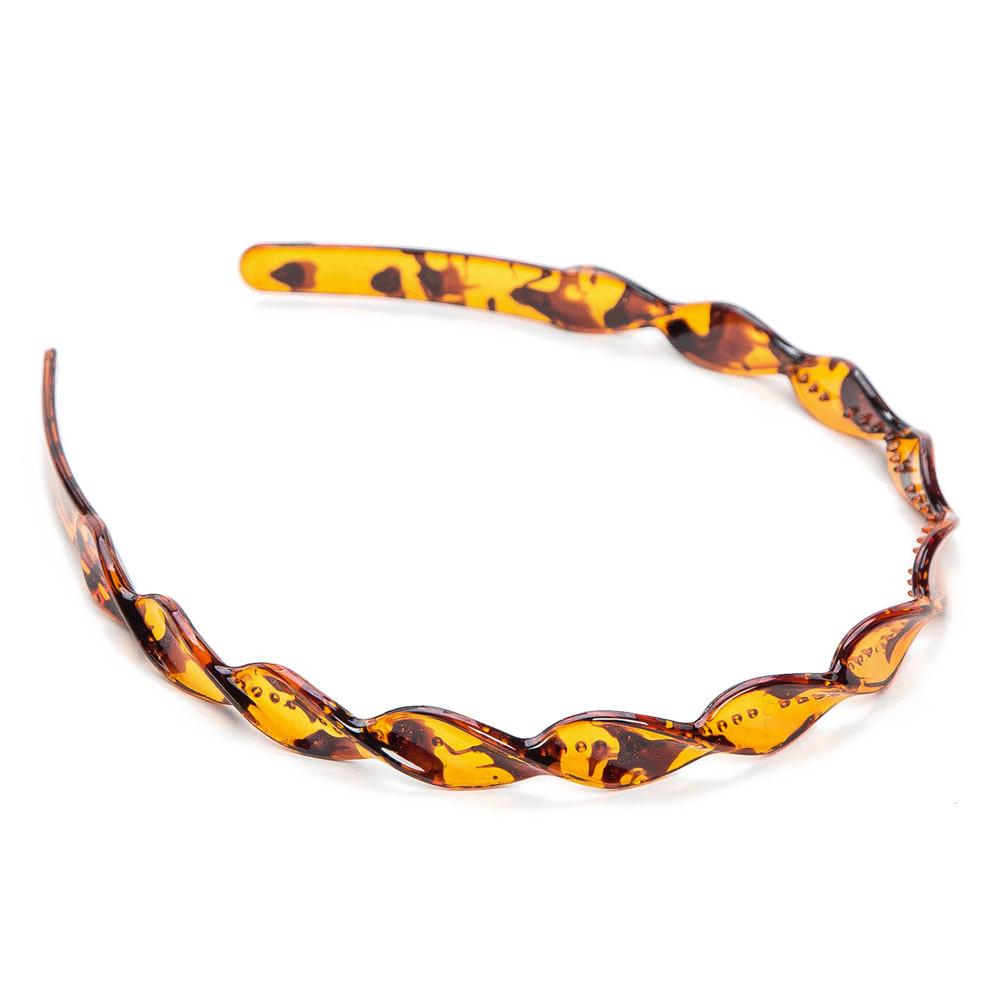 Nova Moda Elásticos Impermeáveis Faixas de Cabelo Aro de Cabelo Dentado para Adultos Grande Lavar o Rosto Larga Faixa de Cabelo de Plástico Inquebrável