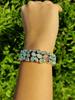 Ethiopian Opal Silver Bracelet, Top Quality Ethiopian Opal Bracelet, 925 Silver Bracelet, Adjustable Fire Opal Bracelet, Her Christmas Gift