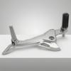 Foot Peg Assembly Lightweight Motorcycle Footrest with Brackets Textured