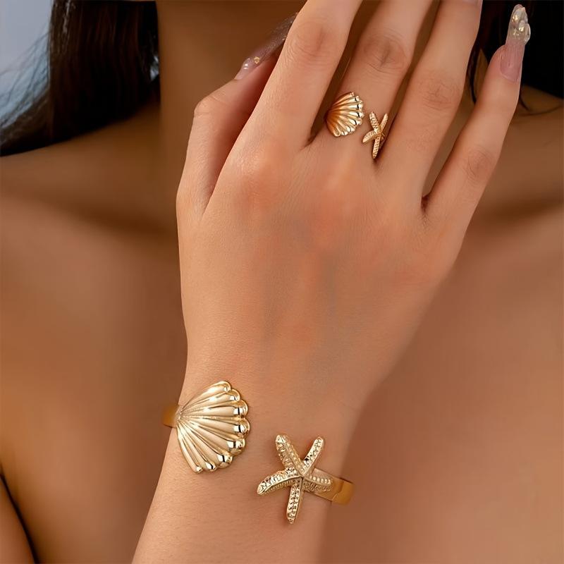 Hot-selling New Shell Bracelets, Niche Fashion Design Wristbands, Adjustable Openings, Bracelets, and Accessories