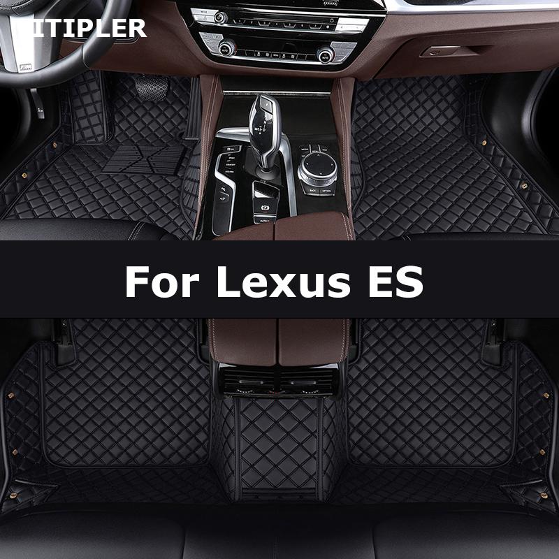 

TITIPLER Пользовательские автомобильные коврики для Lexus ES ES200 ES250 ES300 ES300h ES350 Автомобильные коврики для ног Аксессуары для Coche 2006-2012 чёрный