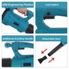 4200W 388VF 6 Speed Industry Cordless Air Blower Cleaning Sweeper Garden Tool With 2 Battery Snow Blower Dust Leaf Collector