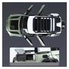 1/24 Scale Diecast Range Rover Defender SUV Alloy Car Model, Diecast Metal Toy Off-Road Vehicle with Sound and Light, Miniature Car Toy (Blue)