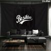 Besiktas Jimnastik Kulubu Wall tapestry, aesthetic printed fabric blanket, suitable for bedroom, living room, and home decor.