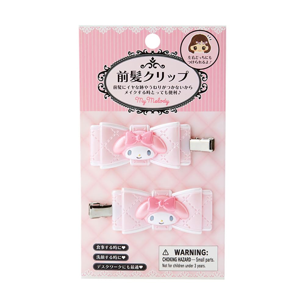 

Sanrio (САНРИО) Sanrio заколка для челки лента для одеяла заколка для волос Моя мелодия Моя мелодия 2,5 x 5,5 x 0,7 см Персонаж 027120 SANRIO