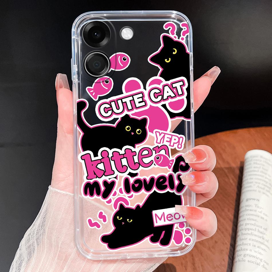 For Poco X8 Pro Max 5G Phone Case Leisure Style Soft Cover Transparent Silicone Funda For Poco X 8 Lightweight Anti Drop Bumper