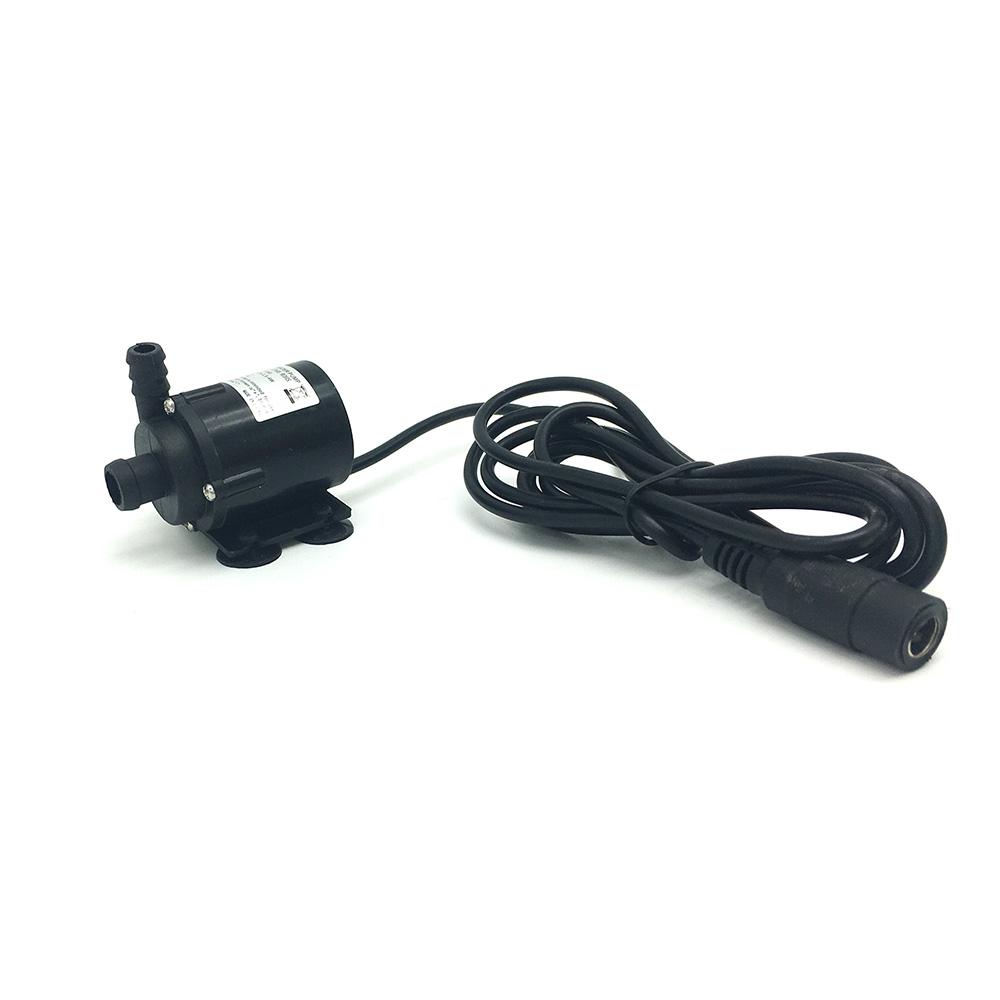 DC 6~12V 280L/T Mikro Akvarium Senkbar Vannpumpe Mini Akvariepumpe 1,5~4W Maks Løftehøyde 2,2M