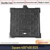 Square and Round Cast Iron Manhole Cover for Electric and Water Utilities