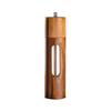 Wooden Salt and Pepper Grinder,8 Inch Manual Pepper Mill Adjustable Coarseness Refillable,Acacia Wood Pepper Shakers for Kitchen