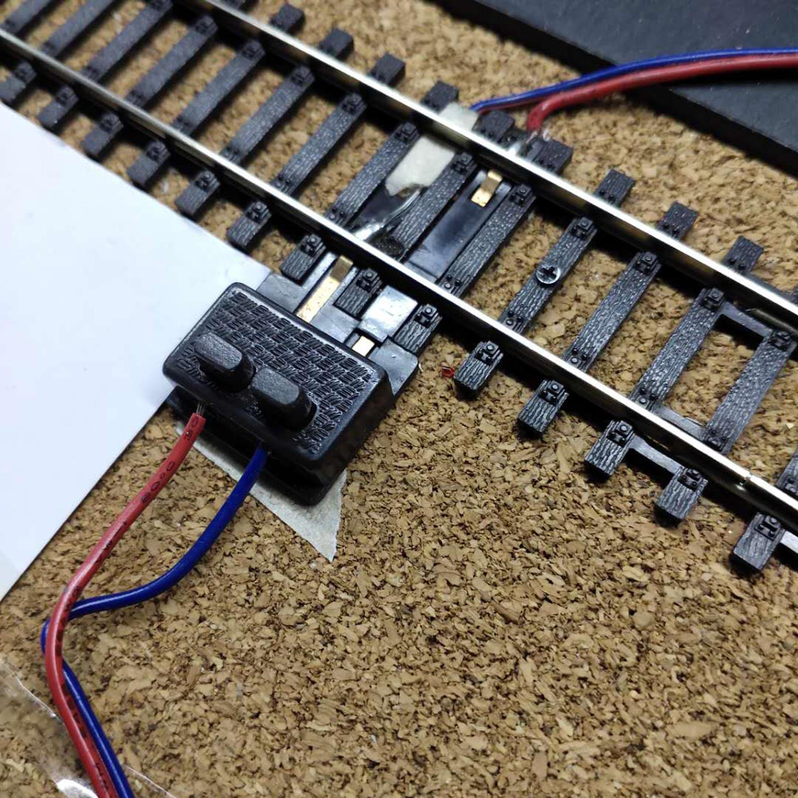 

10 Pieces HO Scale Digital Power Connecting Clips Box,1:87 Scale,Train Accessories,Spare Parts сірий колір