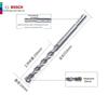 Tungsten Steel Rotary Hammer Drill Bit CN Plug (adapter Included)