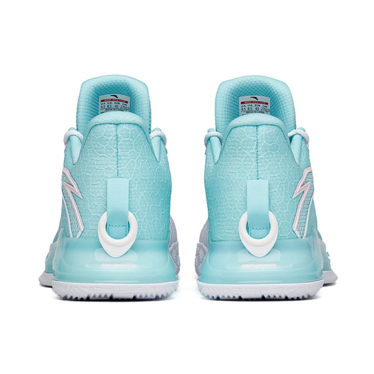 New Anta Crazy Pro Nitrogen Technology Low Top Basketball Shoes Men's Blue 112221607-5