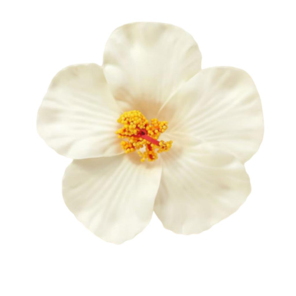 Siumlation Flower Hair Clip For Women And Girl Hibiscus Hair Barrette Hair Accessories For Vacation and Beach Parties