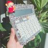 White Large Rhinestone Crystal Voice Calculator