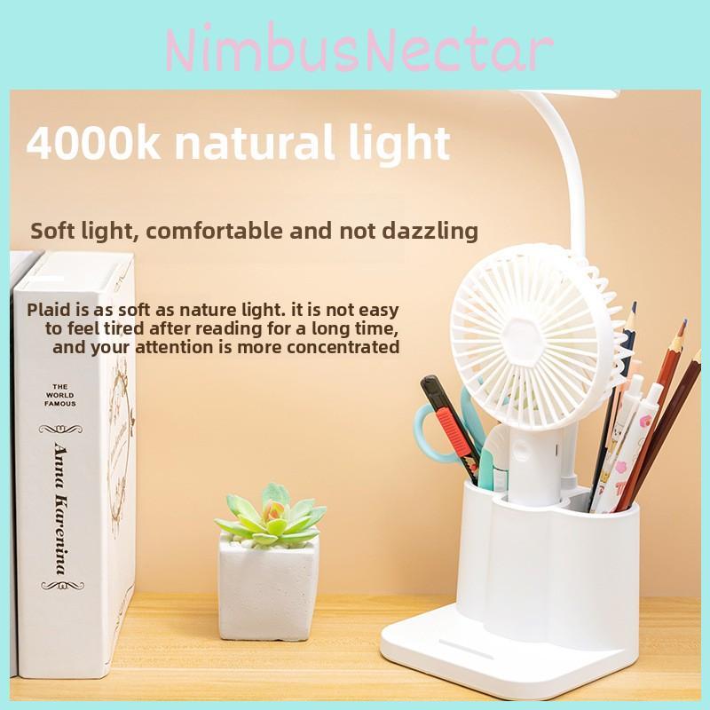 Student Modern Minimalist Desk Lamp Touch Control Rechargeable Dorm Reading Room
