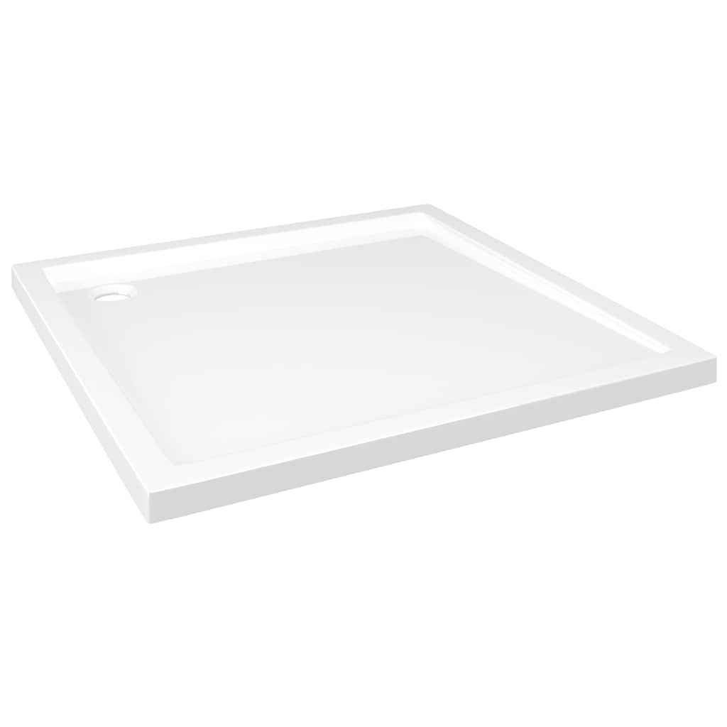 ABS Duschwanne Quadratisch Weiß 80 x 80 cm
