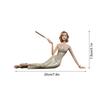 Women Statue Table Decoration Incense Holder Sculpture for Bookcase Window Sill Bookshelf Display Cabinet Nightstand Study