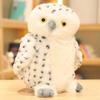 20/30/50cm Owl Plush Toy Simulation Soft Feather Fluffy Animal Doll Sofa Ornament