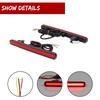 ZAG1 2PCS For Honda Accord 8 MK8 Saloon 2008-2015 EU Acura TSX Sedan 2009-2014 Version Car LED Rear Bumper Reflector Light Brake Lamp