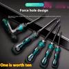 Chromium Vanadium Steel Strong Magnetic Dual-purpose Screwdriver Telescopic Adjustable Screwdriver