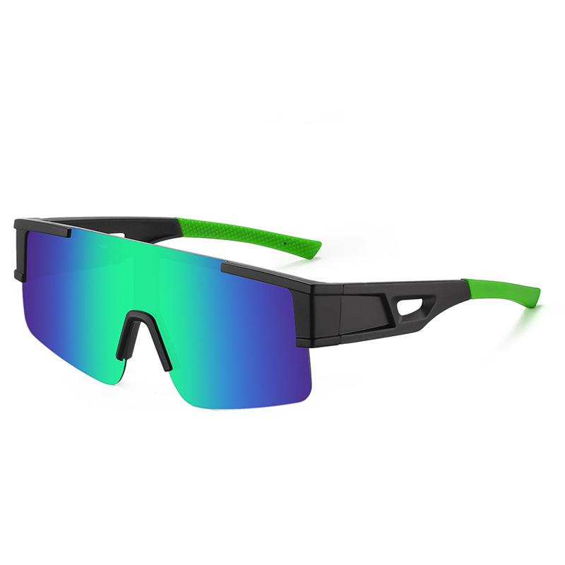 Sport Sunglasses Polarized Cycling Running Glasses Biker Safety Eyewear Uv400 Protection Oem Outdoor Fishing Goggles Custom Logo зелёный