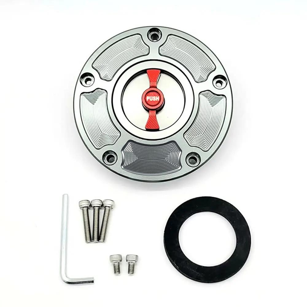 For CFMOTO 800MT 650NK 400GT 400NK 450NK 250NK 450SR 250SR CNC Fuel Gas Tank Cap Cover Aluminum Keyless Motorcycle Accessories