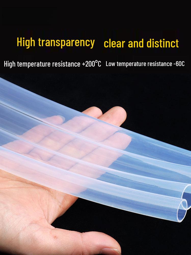 Transparent High-Temperature Resistant PTFE Teflon Tube - Insulating & Corrosion Resistant FEP/PFA Tube.