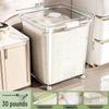 JingJingRS Airtight Moisture-Proof Rice Storage Bin