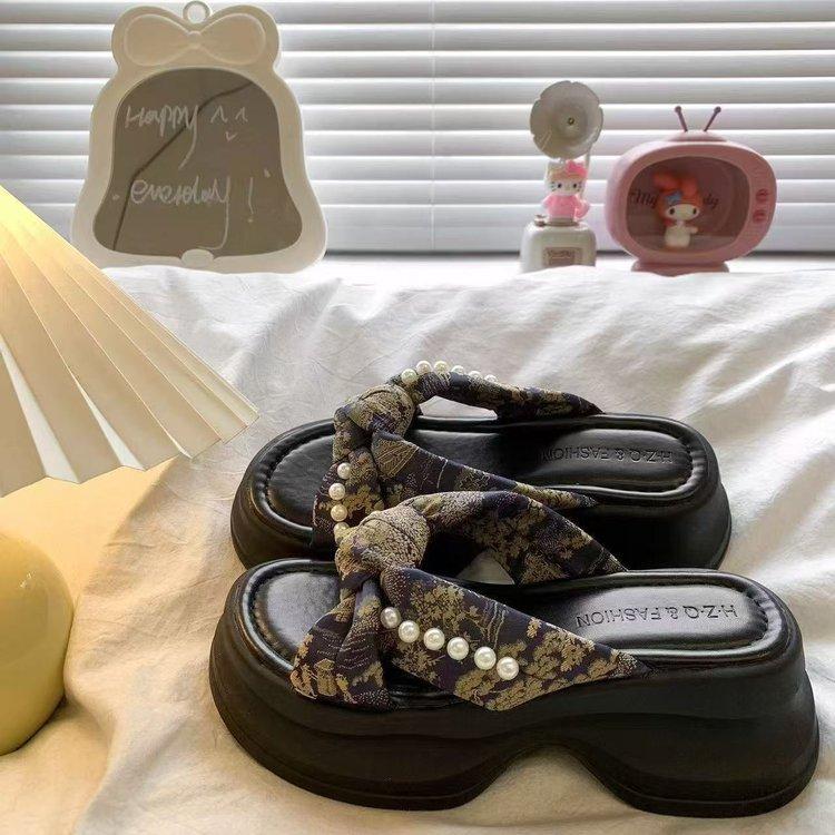 

Французские сандалии на платформе женские летние модные 2025 новые сказочные со юбкой праздничные с увеличением роста пляжные сандалии 40 лавандовый