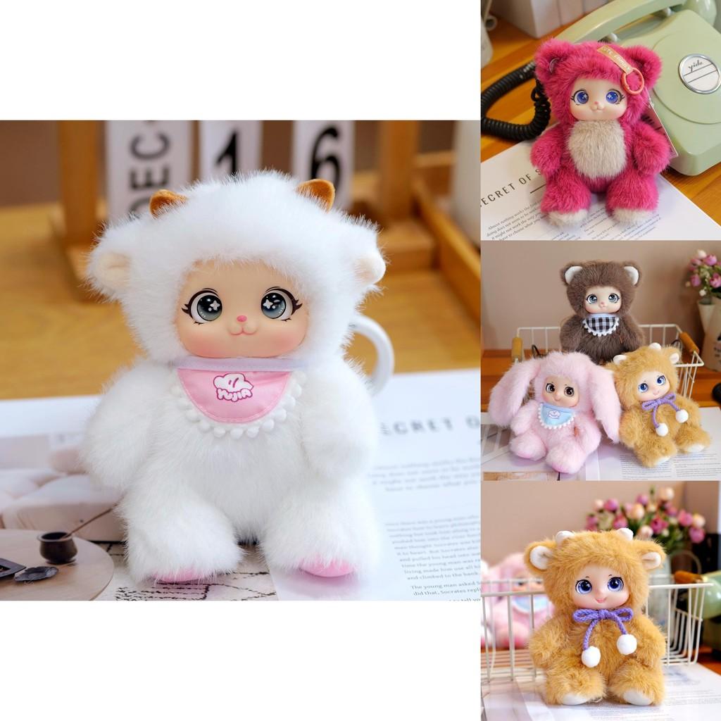 Adorable Sheep Frog Bunny Plush Doll With Short Plush Material For Gift Giving And Play