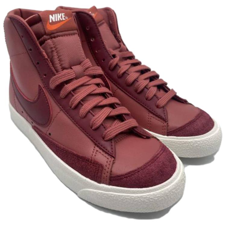 Nike  Blazer Mid 77 Vintage Canyon Rust Women Sneakers Red Team-Red Sail CZ1055-600