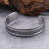 European And American Retro Men 'S Bracelets ,Fashionable And Creative Simple Titanium Steel Bracelets 