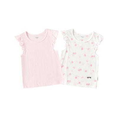 Balabala Kids' Summer Sleeveless Tank Top Set (2-Pack)
