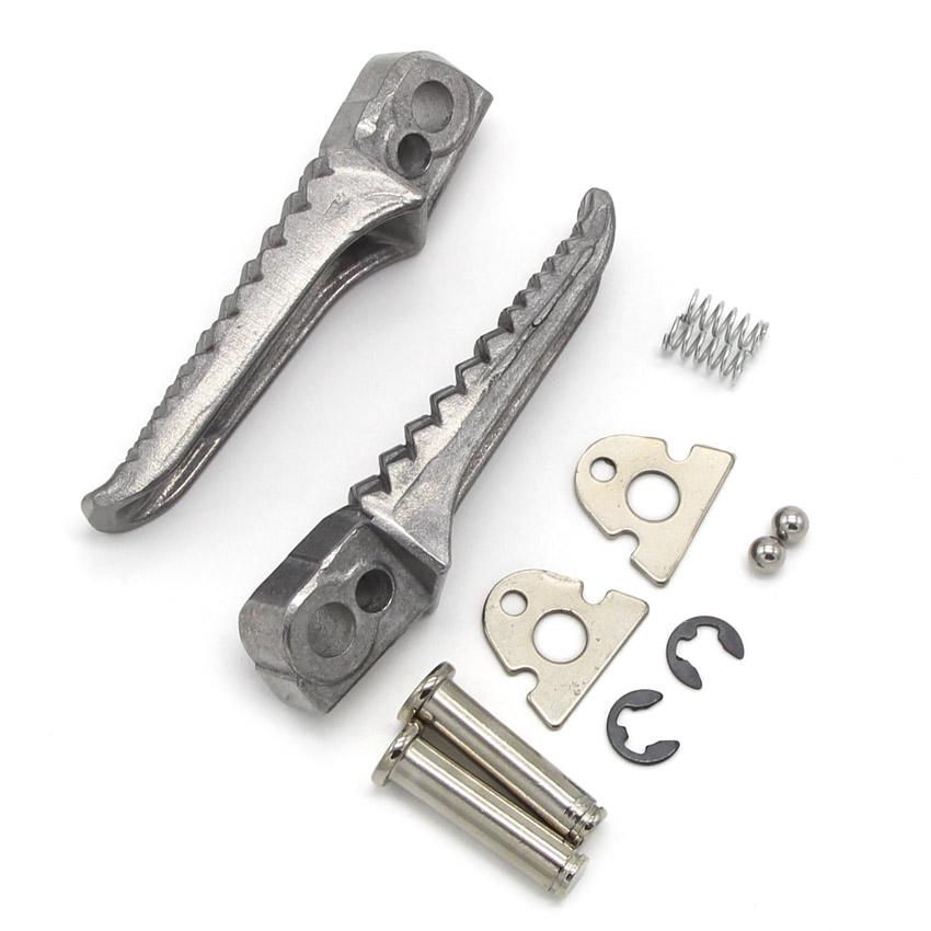 Motorcycle Rear Footrest Foot Pegs Pedals For Suzuki GSXS750 SV650 GSR750 GSX-S750 Gladius SFV650 Quad Dirt Bike Snow Moped Moto