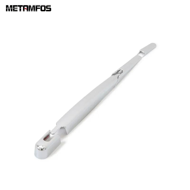 For Nissan Kicks 2017-  2024 Chrome Rear Window Windshield Wiper Arm Blade Cover Trim Exterior Accessories Car Styling