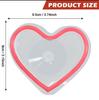Car Interior Decorative Ambient Light Heart-shaped Atmosphere Lamp Neon Color Decorative Car Window LED Ambient Lights