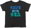 Save Our Sea Environment Childrens Kids T-Shirt Boys Girls Gift
