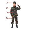 Disfraz de Camuflaje para Niños Traje de Soldado del Ejército para Fiesta Escuela Gimnasia Incluye Juguetes Regalos