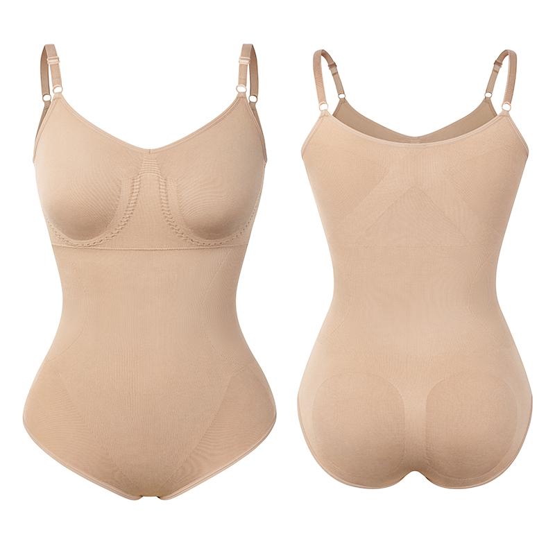 

Women Seamless Waist Trainer Bodysuit Shapewear Full Body Slimming Shaper V-Neck Jumpsuits Underwear Tummy Control Butt Lifter Corset Tops XL тілесний