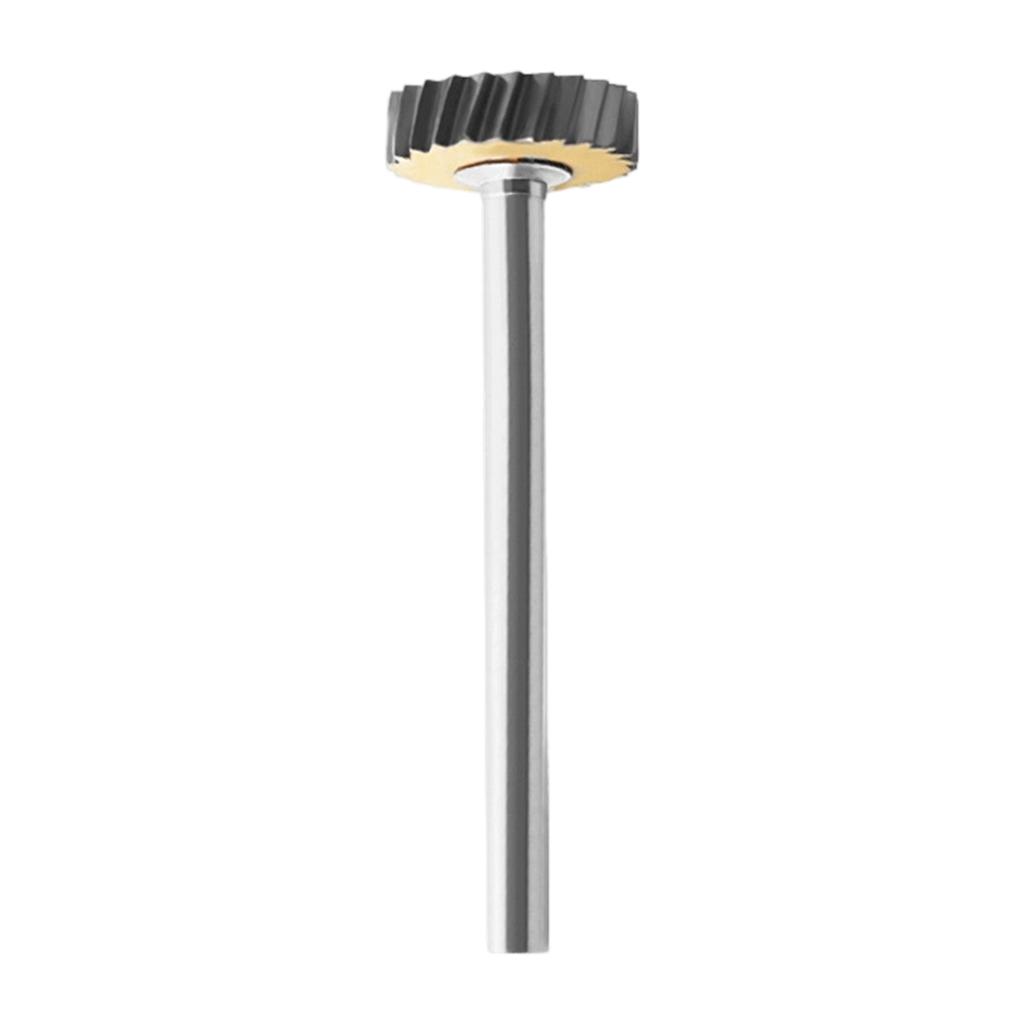 Cemented Carbide T Shaped Rotary Burr Cutter Round Shank Electric Grinding Head For Metal Wood Stone Engraving