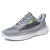 Flying woven breathable casual shoes 2025 autumn new men's sports shoes fashion Korean version trendy shoes, large size men's shoes