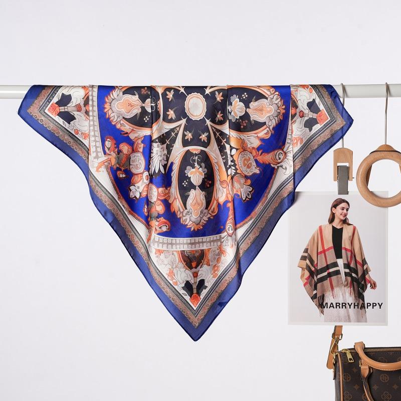 Women S 70cm Square Scarf Fashion Neckwear For Shirt Matching Mom Gift