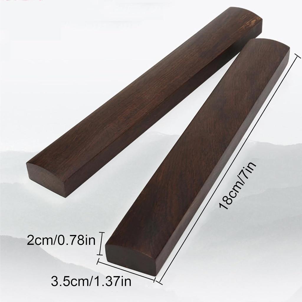 Generic Pair of Portable Otogi (Kaijaku) Clappers, Also Known as Otogi, Buddhist Temple Accessories, Esoteric Buddhist Ritual Implements, 6 Sun