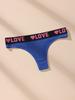 7Pcs/Set Women Thongs Sexy Underwear Low Waist Panties Sport Girls Briefs Cotton G-String Breathable XS-L Panty Female Lingerie