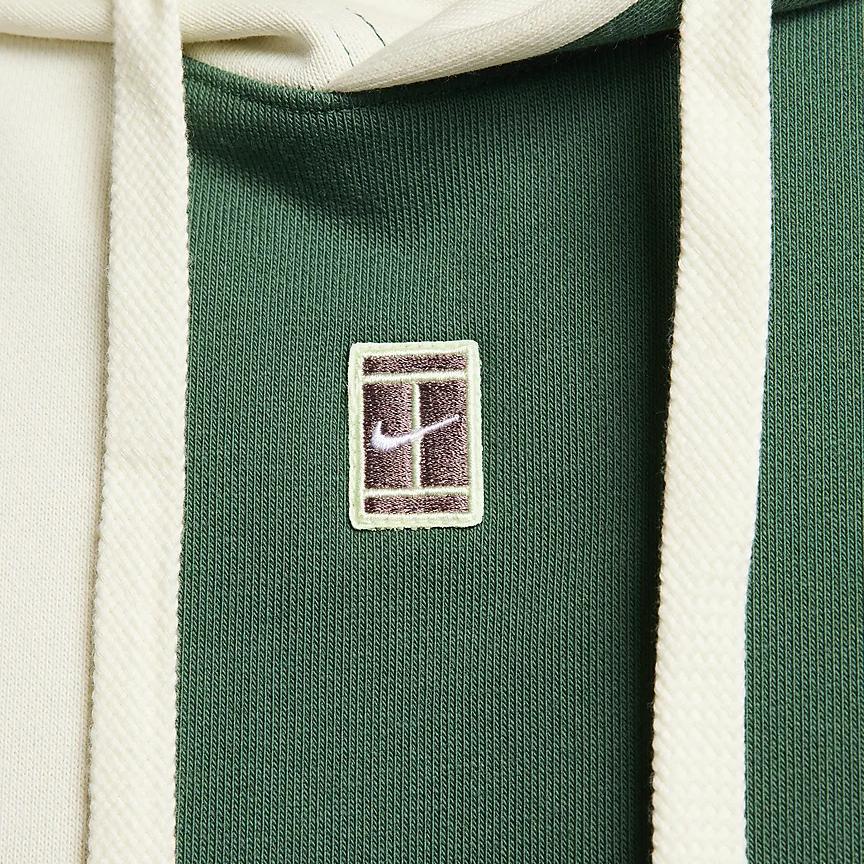 Nike Dri-Fit Striped Pullover Hoodie Gorge Green FD5395-341