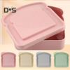 Plastic Toast Box Convenient To Carry Useful Office Worker Lunch Toast Sandwich Carrying Case