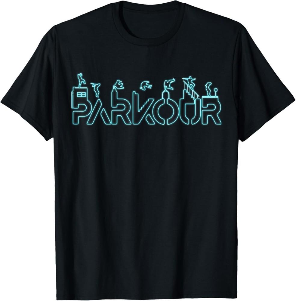 

Retro Freerunning for Parkour Runner Parkour Gift Unisex T-Shirt M