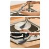 Multi‑Functional Cleaning Brush With Steel Handle Household Cleaning Brush For Home Kitchen Bathroom