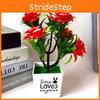 Plant Rose Potted Room Decoration Ornaments For Gift And Decoration Home
