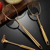 Inicio Triturador de patatas de acero inoxidable Triturador manual de alimentos Prensador de ajo suave Prensador de calabaza Utensilios de cocina Utensilios para el hogar